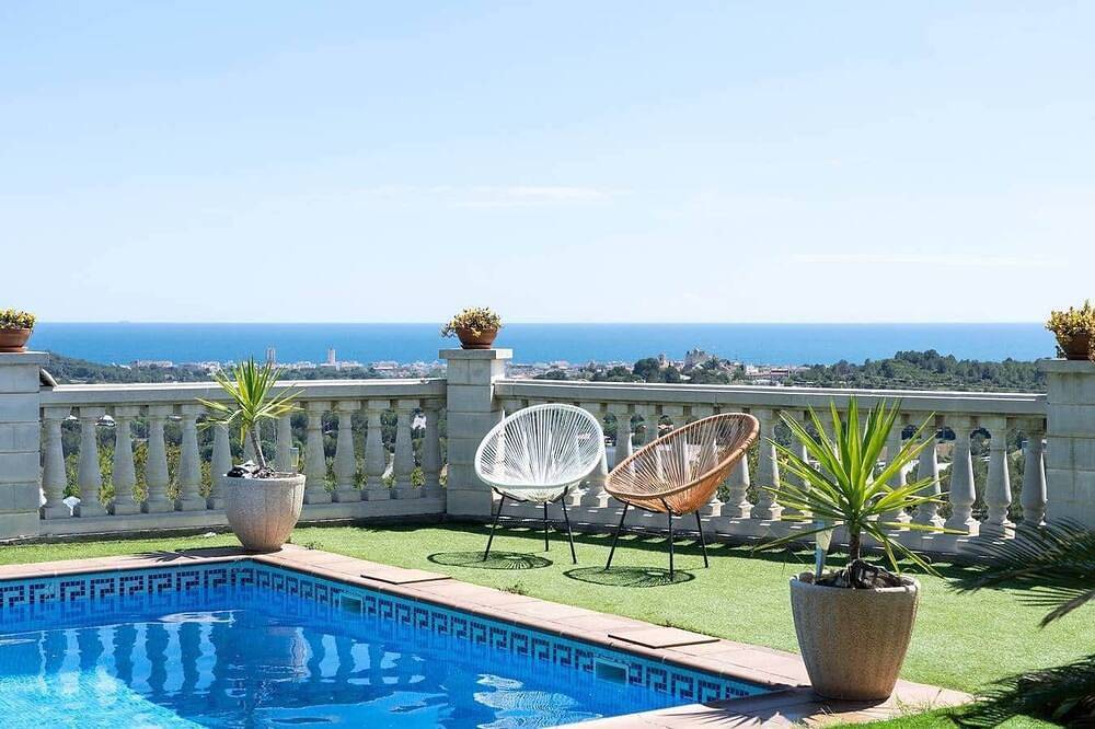 Private Pool Sea Views Calafell Villa Barcelona in Calafell, Costa Dorada