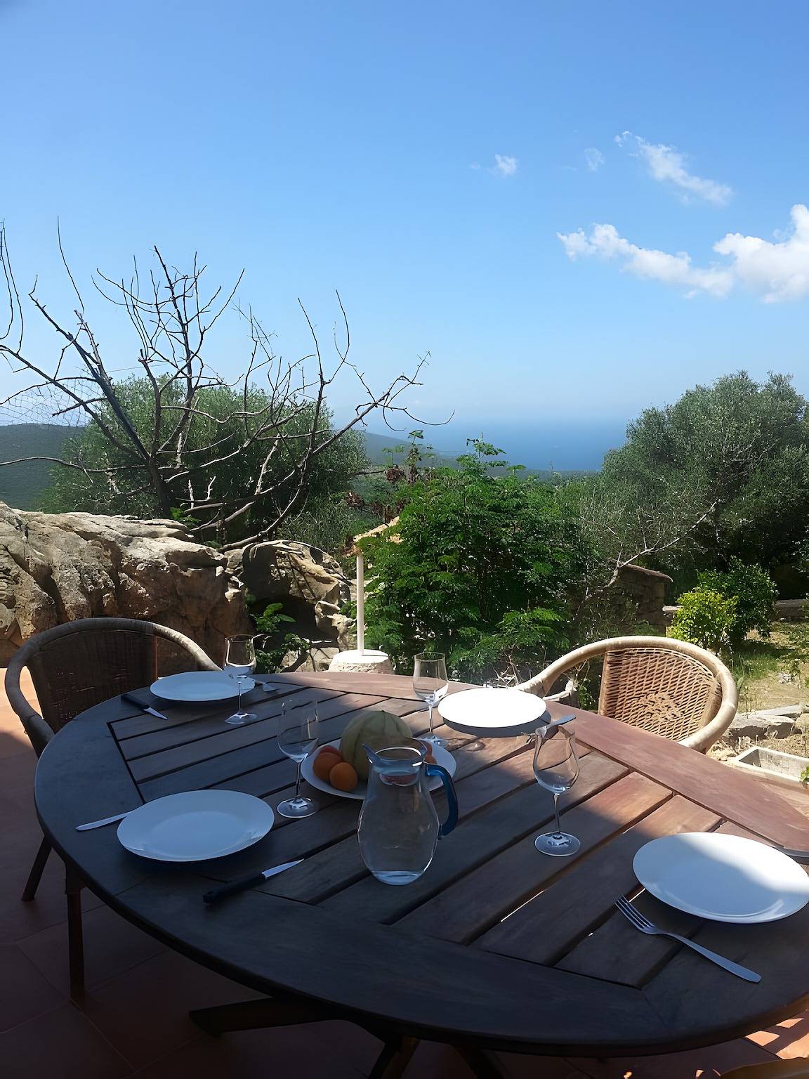 Ampia villa con vista mare eccezionale in Serra di Ferro, Ajaccio e dintorni