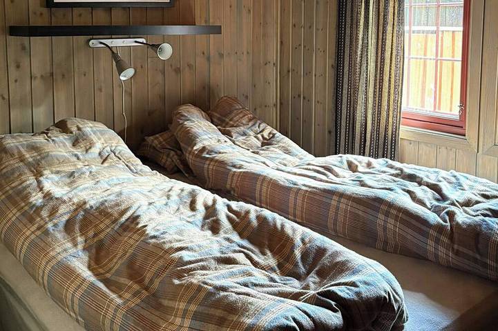 Hütte am Løfjell mit Skipisten direkt vor der Haustür in Valle