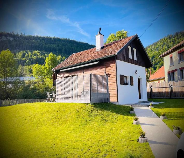 Ferienhaus für 5 Personen, mit Ausblick und Garten, mit Haustier - 1