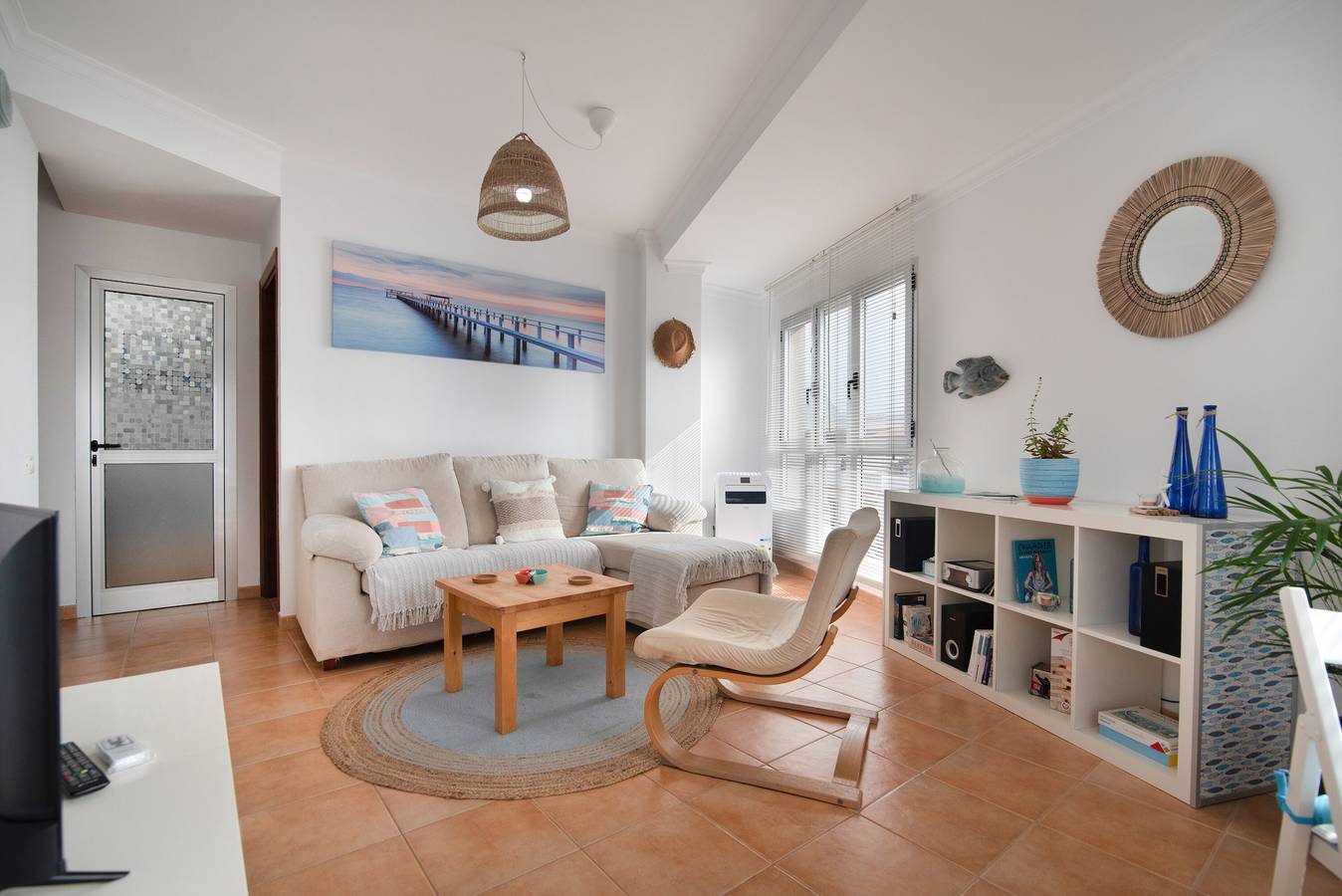 Ganze Wohnung, Ferienwohnung 'Ap Jarea Playa Sardina' mit Gemeinschaftspool, Balkon und Wlan in Sardina del Norte, Gran Canaria Nord