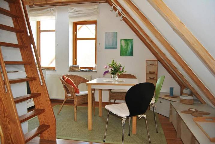 Ferienwohnung für 5 Personen, mit Garten und Ausblick