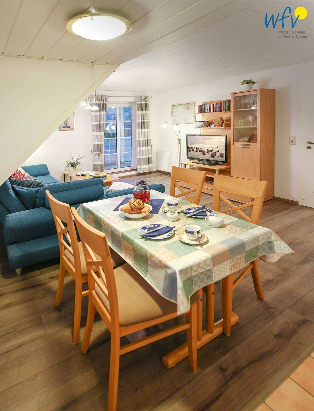 Komfortable Ferienwohnung mit Balkon und moderner Ausstattung auf Langeoog, foto 6