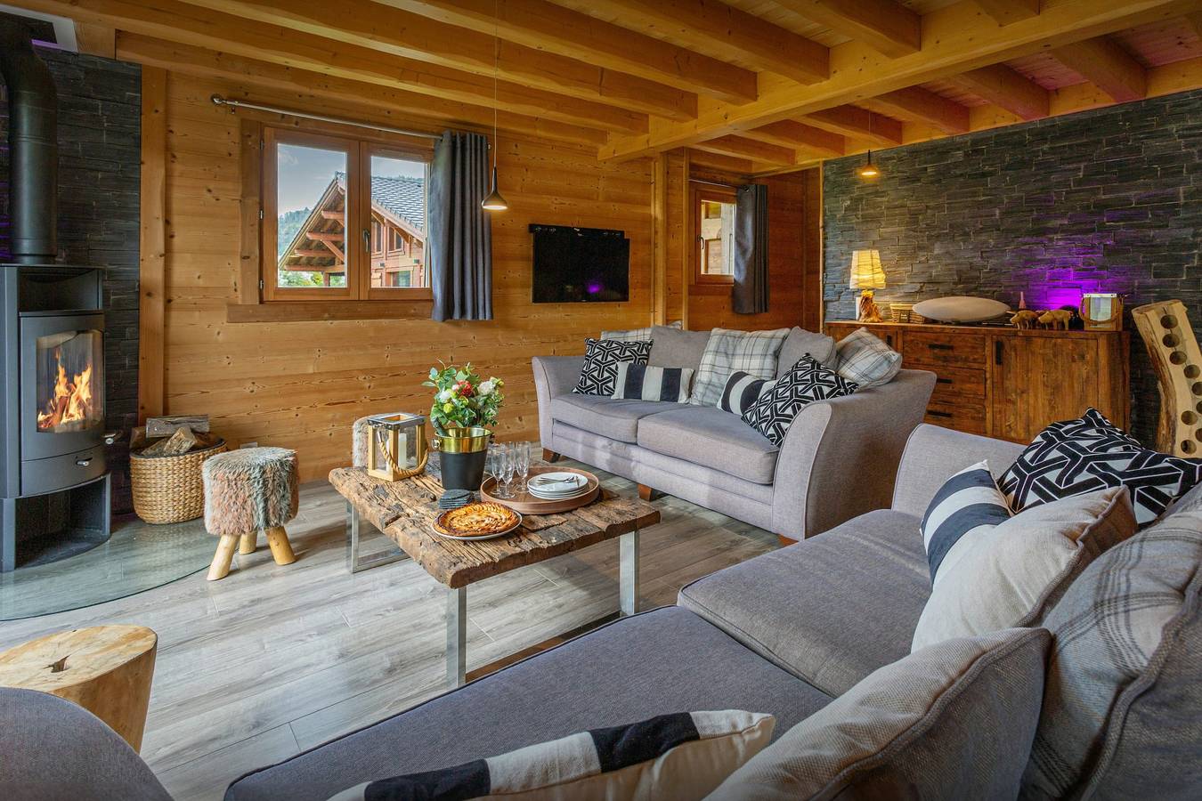 Morzine chalet for 8 with spa and sauna - Ovo Network in Saint-Jean-d'Aulps, Les Portes du Soleil
