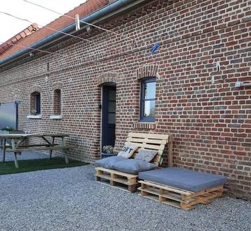 Gîte pour 2 personnes, avec terrasse et jardin à Noyelles-sur-Mer