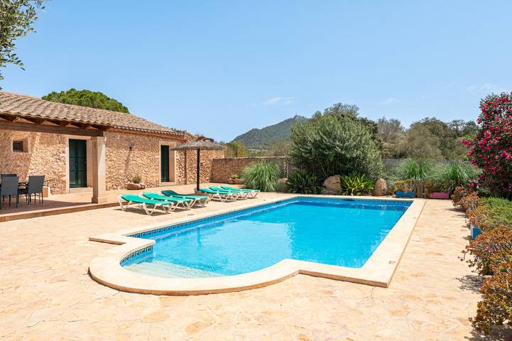 Luxus-Finca für 8 Personen, mit Terrasse und Garten sowie Pool in Felanitx - 4