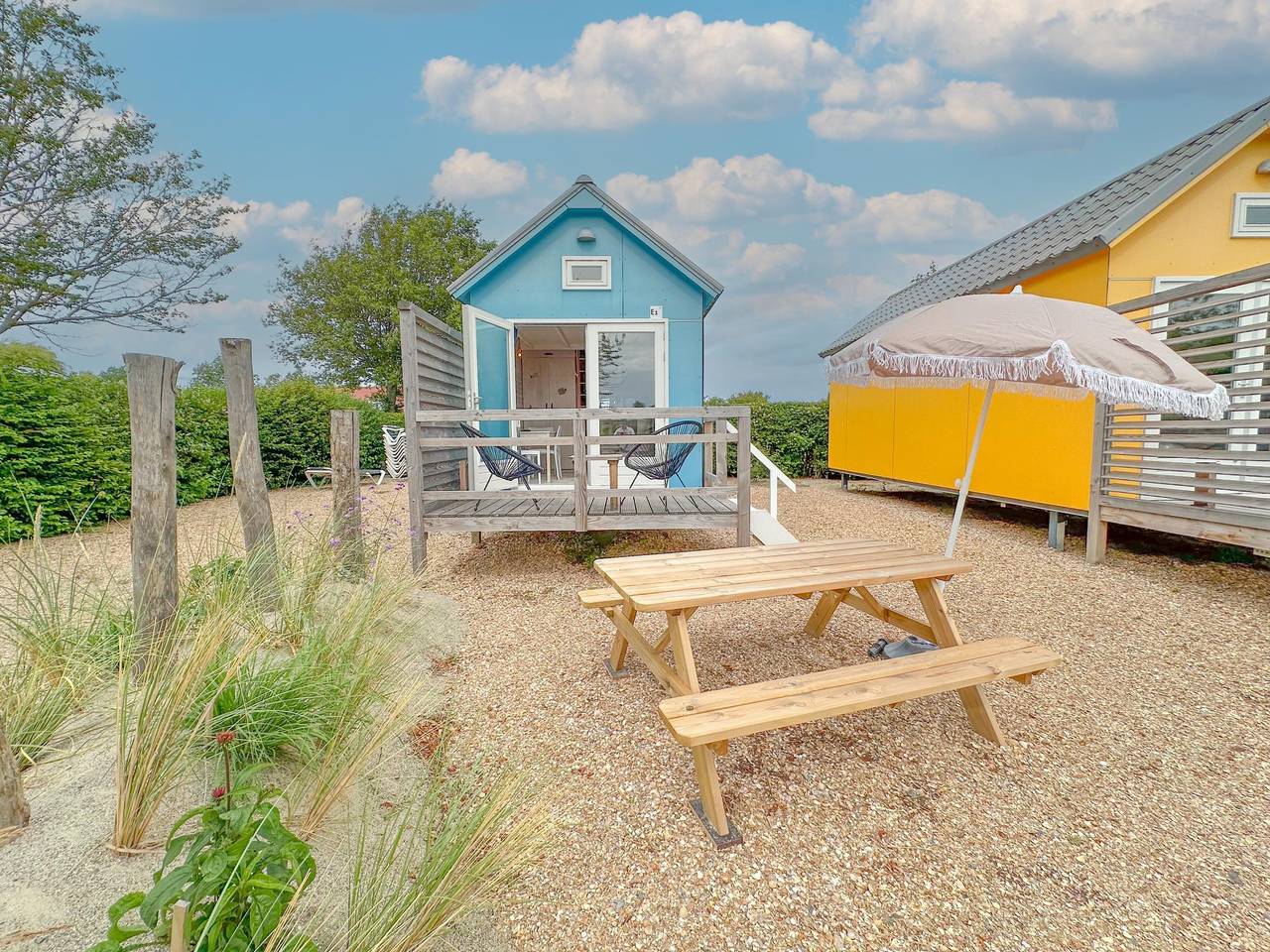 Tolles Strandhaus in Strandnähe mit Terrasse in Ellemeet, Zeeuwse Kust