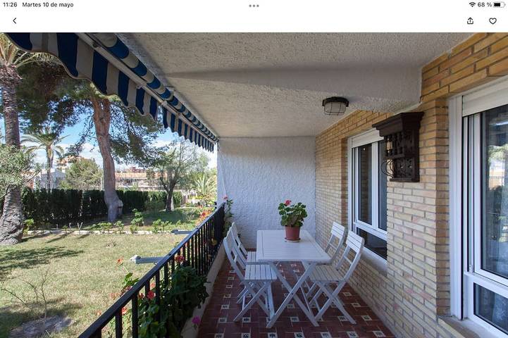 Appartement de vacances pour 6 personnes, avec jardin ainsi que terrasse et piscine - 1
