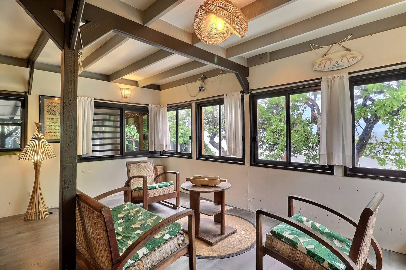 Fare Vainina– Private beach - Golf in Mo'orea