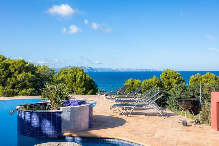 Ferienhaus für 6 Personen, mit Balkon und Garten in Colònia de Sant Pere - 2