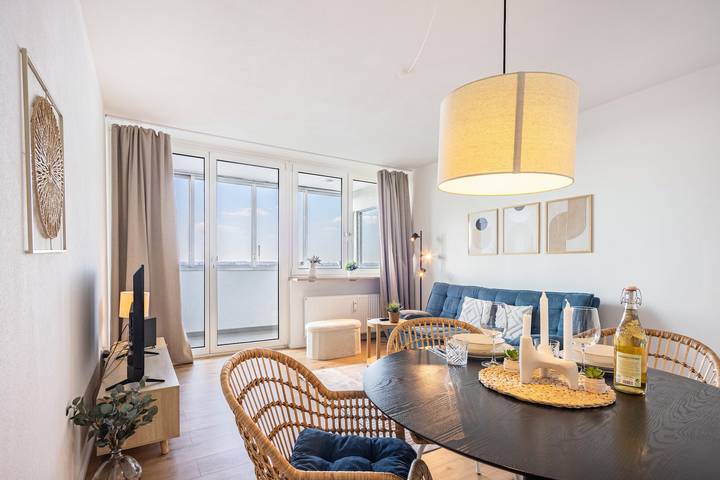 Ferienwohnung für 6 Personen, mit Balkon in Augsburg und Umgebung