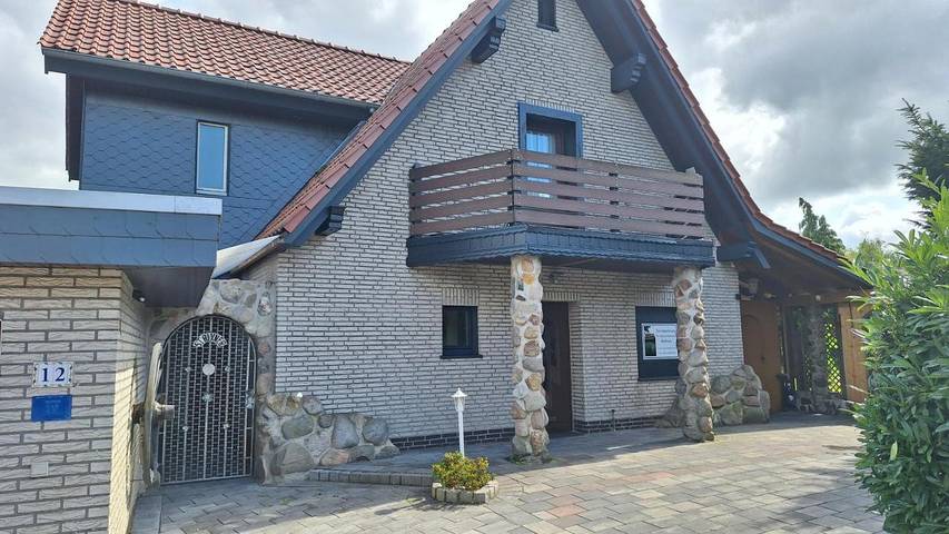 Ferienwohnung für 4 Personen, mit Balkon und Terrasse sowie Ausblick in Ganderkesee - 3
