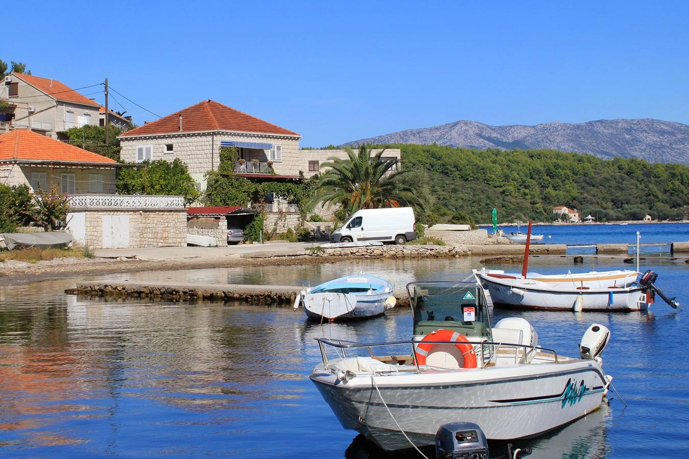 Ganze Wohnung, 1-Zimmer-Ferienwohnung am Strand Lumbarda, Korcula A-9330-b in Lumbarda, Korcula