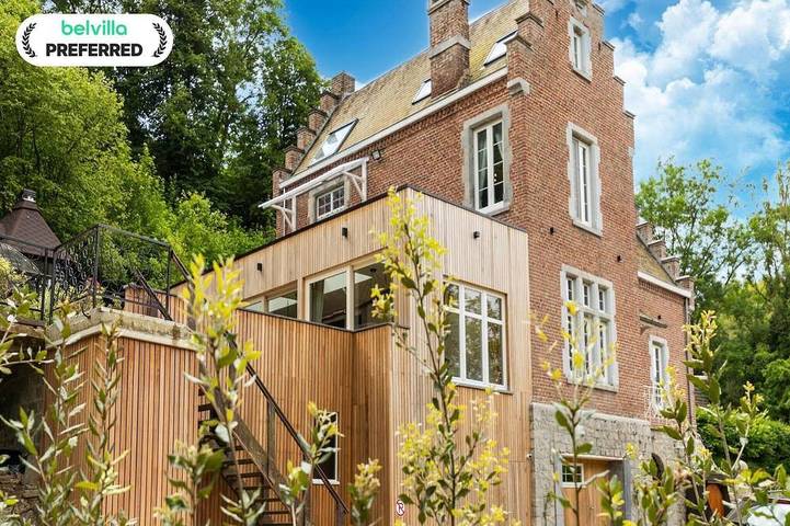 Location de vacances pour 15 personnes, avec sauna et jardin ainsi que piscine et jacuzzi, animaux acceptés à Gesves