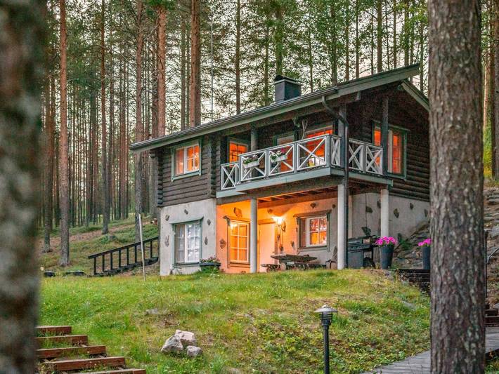 Log cabin for 6 people, with sauna in Lapland