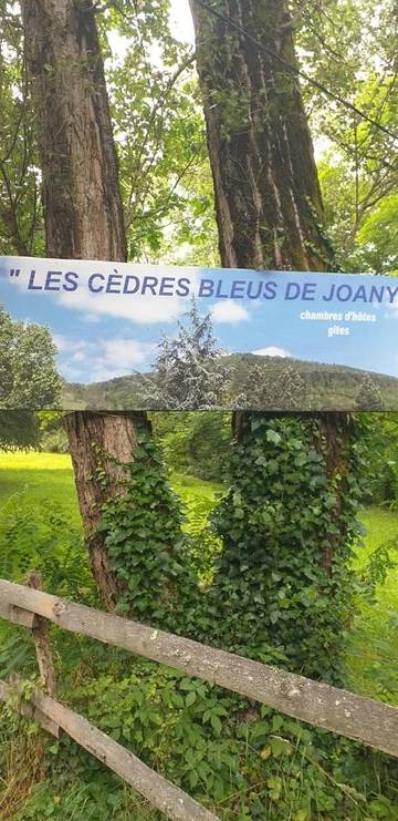 Maison d’hôte pour 3 personnes, avec jardin et vue à Viviez