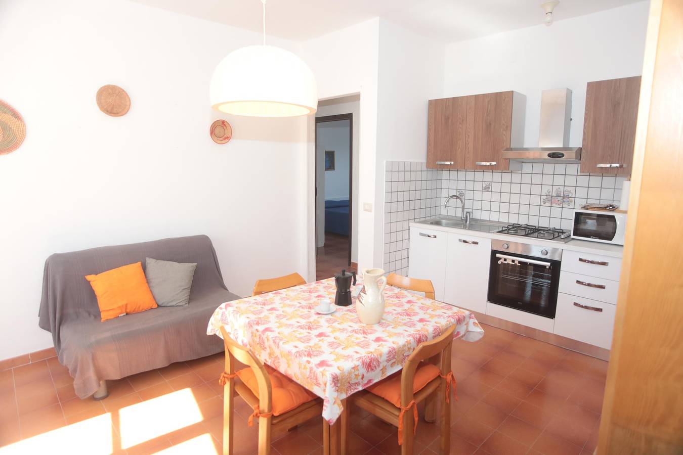 Ganze Wohnung, Residenz Cala di Seta Dreizimmer-Wohnung Mario für 5 Personen in Cussorgia, Calasetta