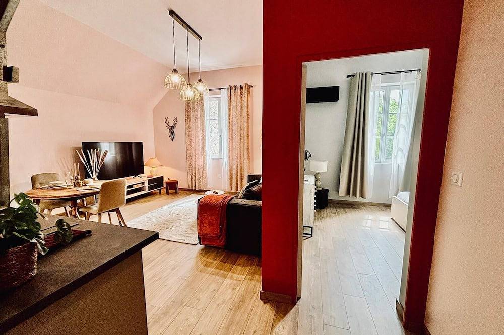 Appartement entier, Le Kozy - Grand T2 rénové avec parking privé.  Animaux de compagnie acceptés. in Vendôme, Vallée de la Loire