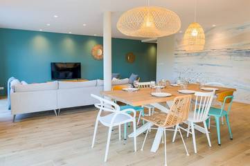 Gîte pour 8 personnes, avec terrasse dans Plage de la Joie