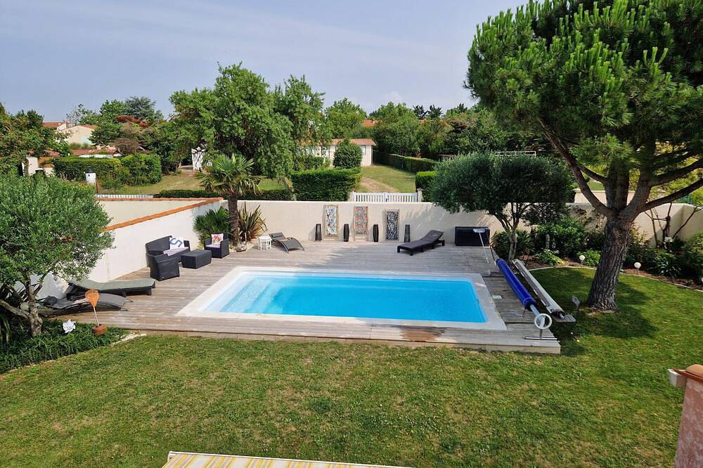 Villa con piscina para 6 personas a 15 min de La Rochelle, cerca de playas y comercios in Angoulins, Región de La Rochelle