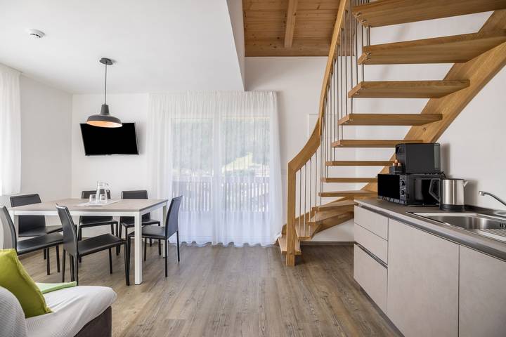 Entire apartment, Apartment "Set Residenz Bun Sté" with Mountain View, Sauna & Balcony in San Vigilio di Marebbe, Mareo