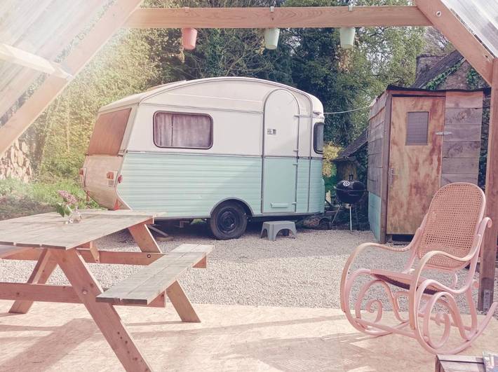 Maison de campagne pour 3 personnes, avec jardin à Saint-Brandan - 2