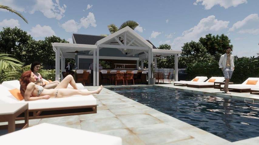 Chambre d’hôte pour 2 personnes, avec jardin et piscine dans Saint Martin - 4