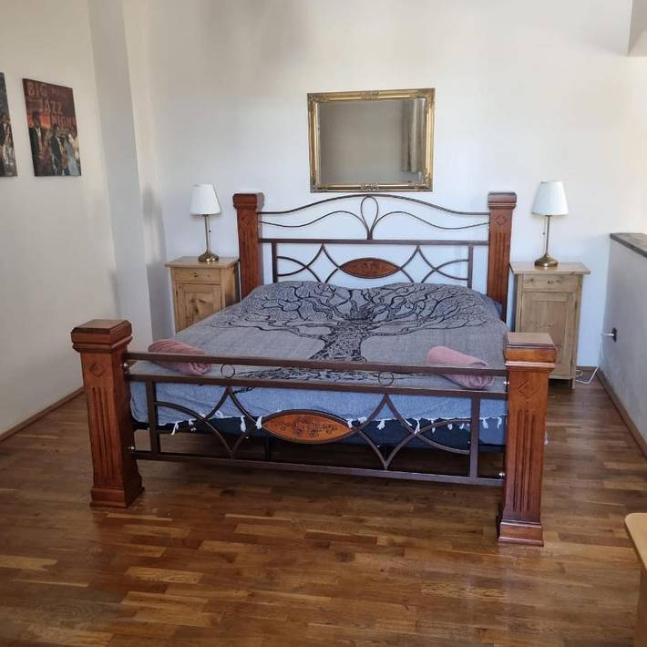 Apartament wakacyjny dla 4 osób, z Taras i Ogród oraz Widok w Pilzno