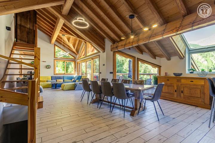 Gîte für 12 Personen, mit Terrasse in Französische Alpen - 4