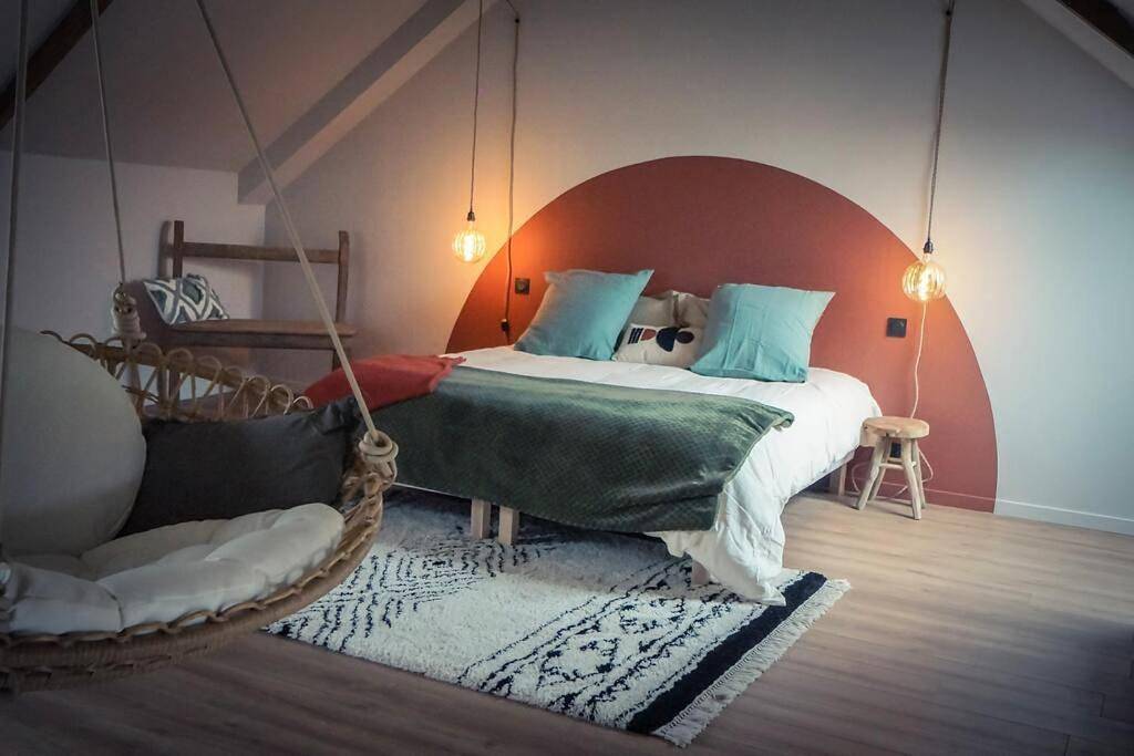 Maison Eliste - Love gîte chic avec jacuzzi intérieur in Glénac, Région de Vannes