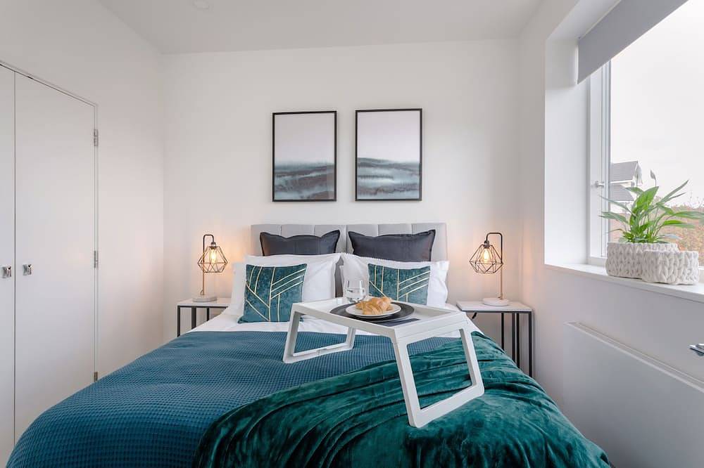 Apartamento entero, 2 Bedroom, 2 Bathroom-Lujoso-Apartamento-Baño en la habitacion in Stevenage, Hertfordshire