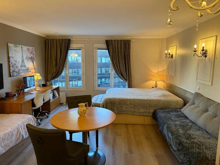 Appart’hôtel pour 4 personnes, avec terrasse