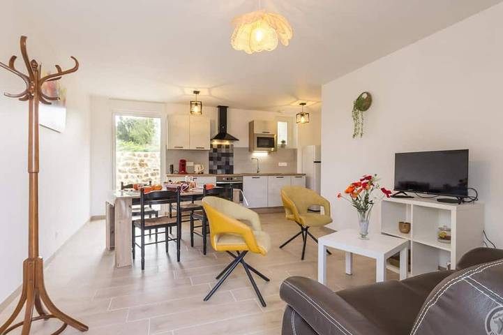 Gîte pour 4 personnes, avec Terrasse