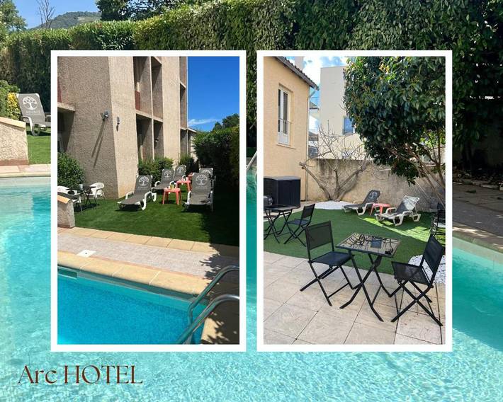 Hotel para 2 personas, con jardín y piscina, Se admiten mascotas - 1