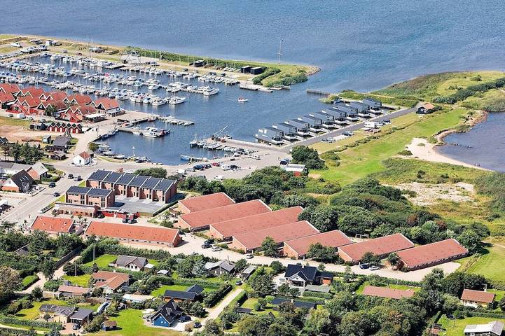 Ferienhaus für 6 Personen, mit Terrasse und Pool sowie Sauna in Bork Havn