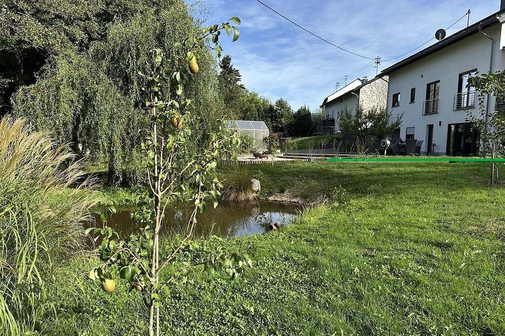 Ganze Wohnung, Ferienwohnung am Hölzbach - Ferienwohnung am Hölzbach mit Gartenblick in Weiskirchen, Saar-Nahe-Bergland