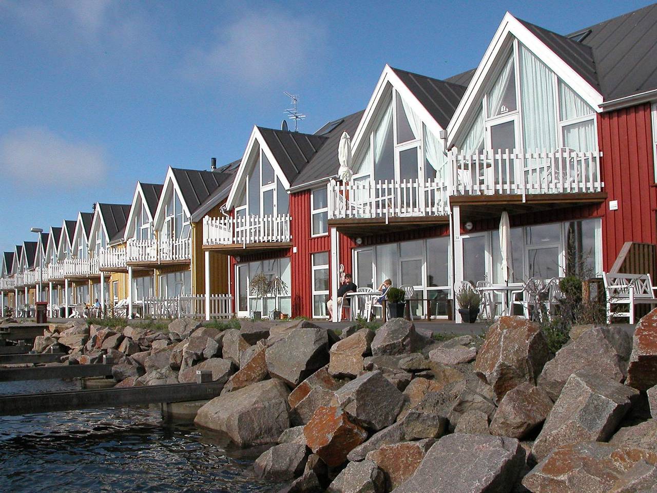 Panoramaudsigt over havet i Hasle in Hasle, Bornholm