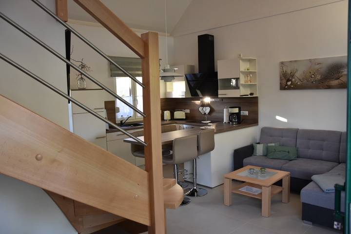 Gîte pour 4 personnes, avec terrasse et jardin à Cottbus