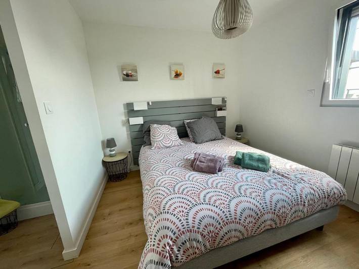 Gîte pour 2 personnes, avec terrasse ainsi que vue et jardin à Locmaria-Plouzané - 3