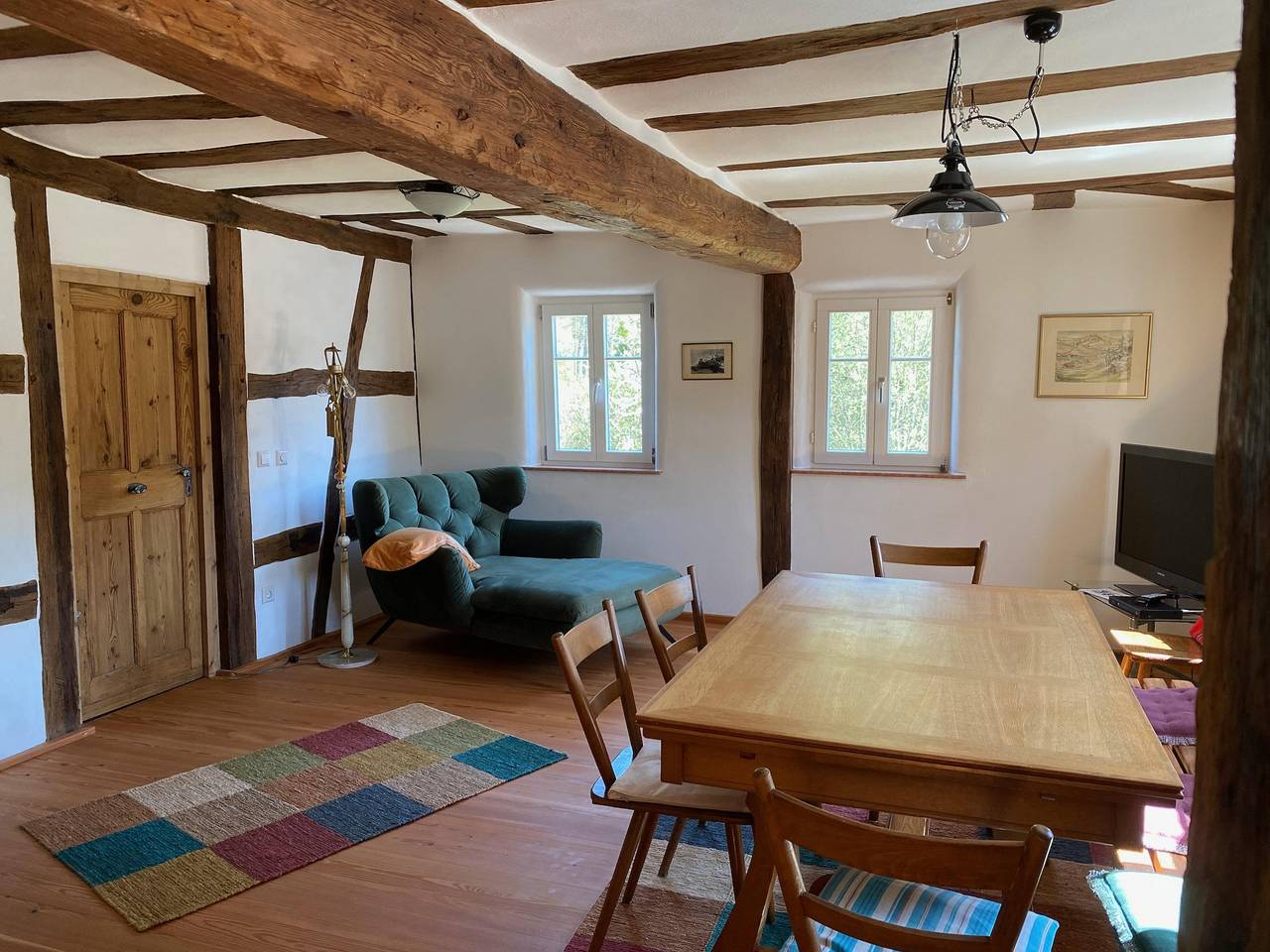 Ferienhaus, Dusche, Wc, 2 Schlafräume in Erlenbach bei Dahn, Pfalz