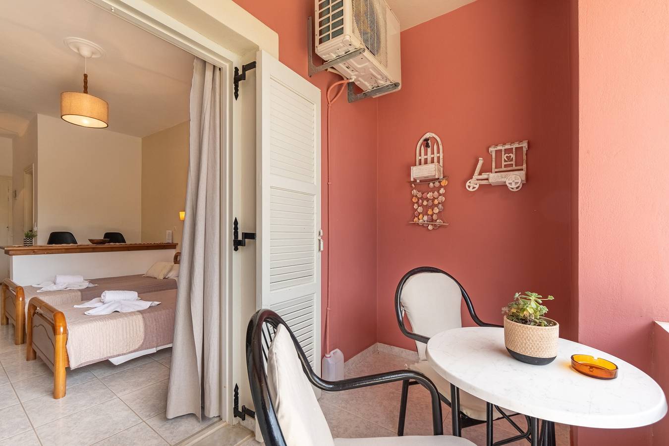 Studio entier, Studio 'Standard' avec vue sur la mer, Wi-Fi et climatisation in Corfou