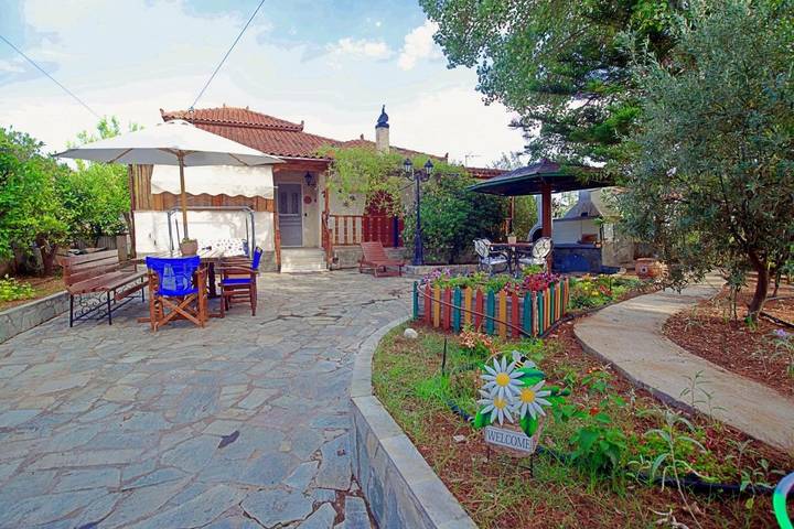 Appartement de vacances pour 8 personnes, avec Balcon et Terrasse ainsi que Jardin et Vue
