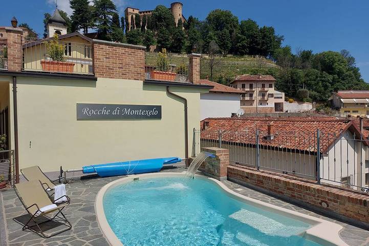 Agriturismo voor 2 personen, with sauna and balkon as well as whirlpool in Langhe