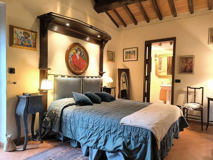 Maison d’hôte pour 2 personnes, avec Jardin ainsi que Piscine et Vue à Arezzo