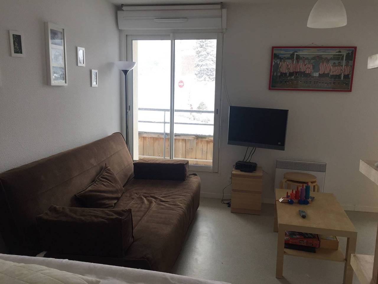 Entire studio, Comfortable studio for 4 in Arette, kitchenette, parking, ski locker in La Pierre Saint-Martin, Arette