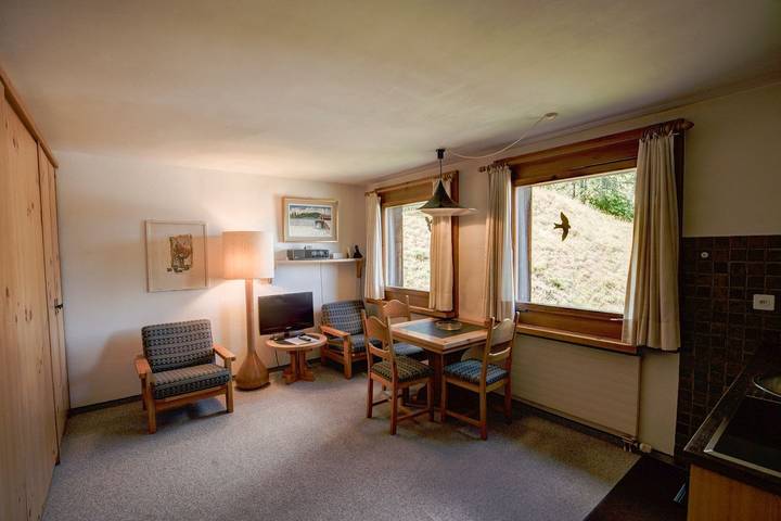 Ferienwohnung für 2 Personen, mit Seeblick und Sauna sowie Garten in Silvaplana - 2