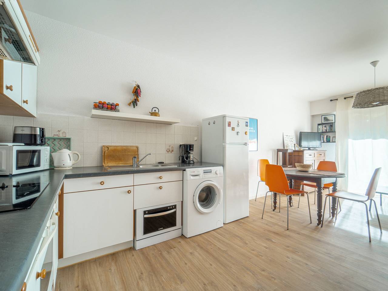 Ganze Wohnung, Mimizan Strand T2 mit Terrasse und Parkplatz in der Nähe des Ozeans in Mimizan, Côte d’Argent