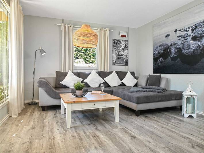 Bungalow für 4 Personen, mit Terrasse und Garten, mit Haustier auf Insel Poel