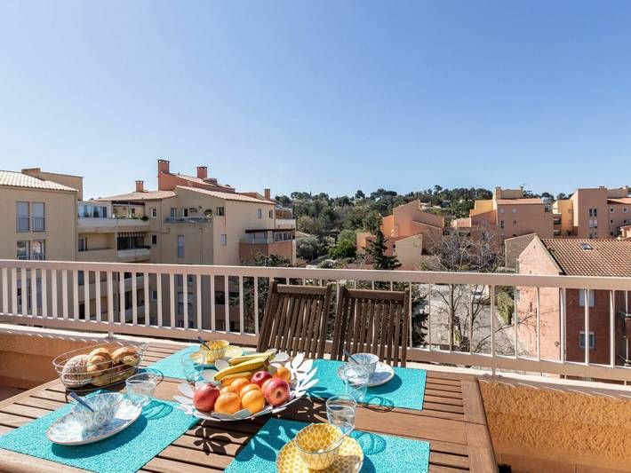 Gîte pour 4 personnes, avec terrasse à Le Pradet