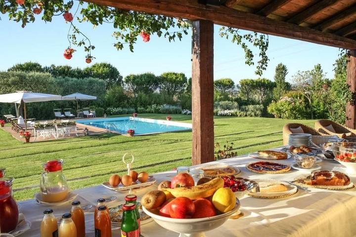 Chambre d’hôte pour 6 personnes, avec piscine ainsi que vue et jardin, adapté aux familles à Misano Adriatico - 2